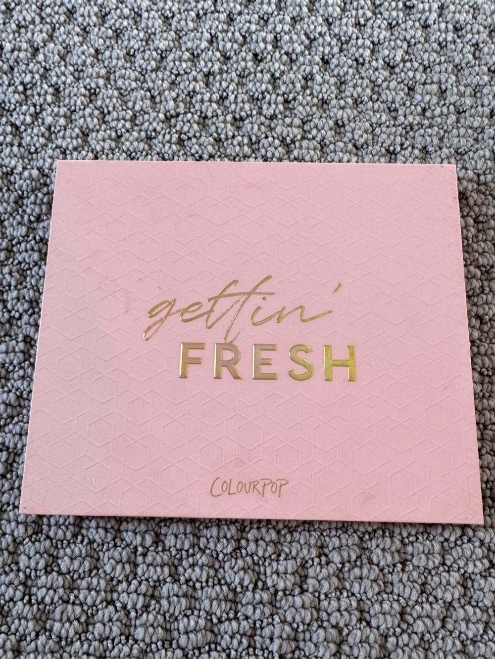 Colourpop gettin fresh eyeshadow palette